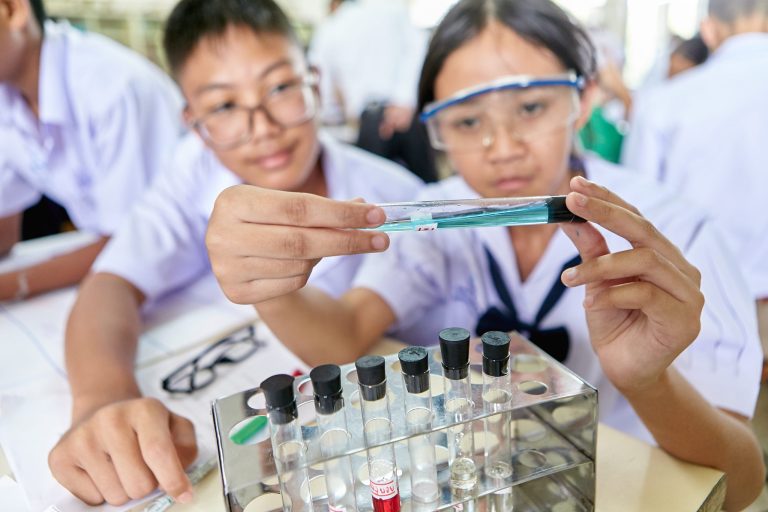 Enjoy Science Boy and Girl